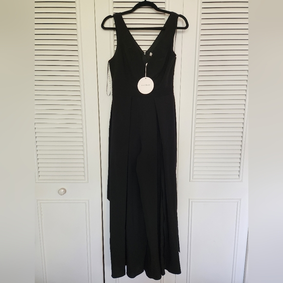 Esther and Co. Kingdom Jumpsuit - Black - Picture 1 of 4